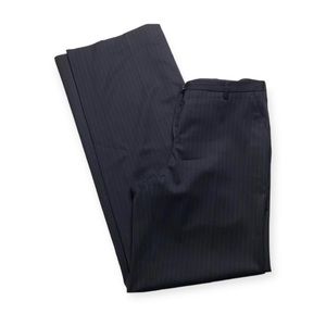 Hugo Boss Blue & White Pinstripe Pants Size 8